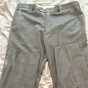 NWOT Brooks Brothers Vitale Barberis Canonico Italian Wool Gray Suit Pants 40/30